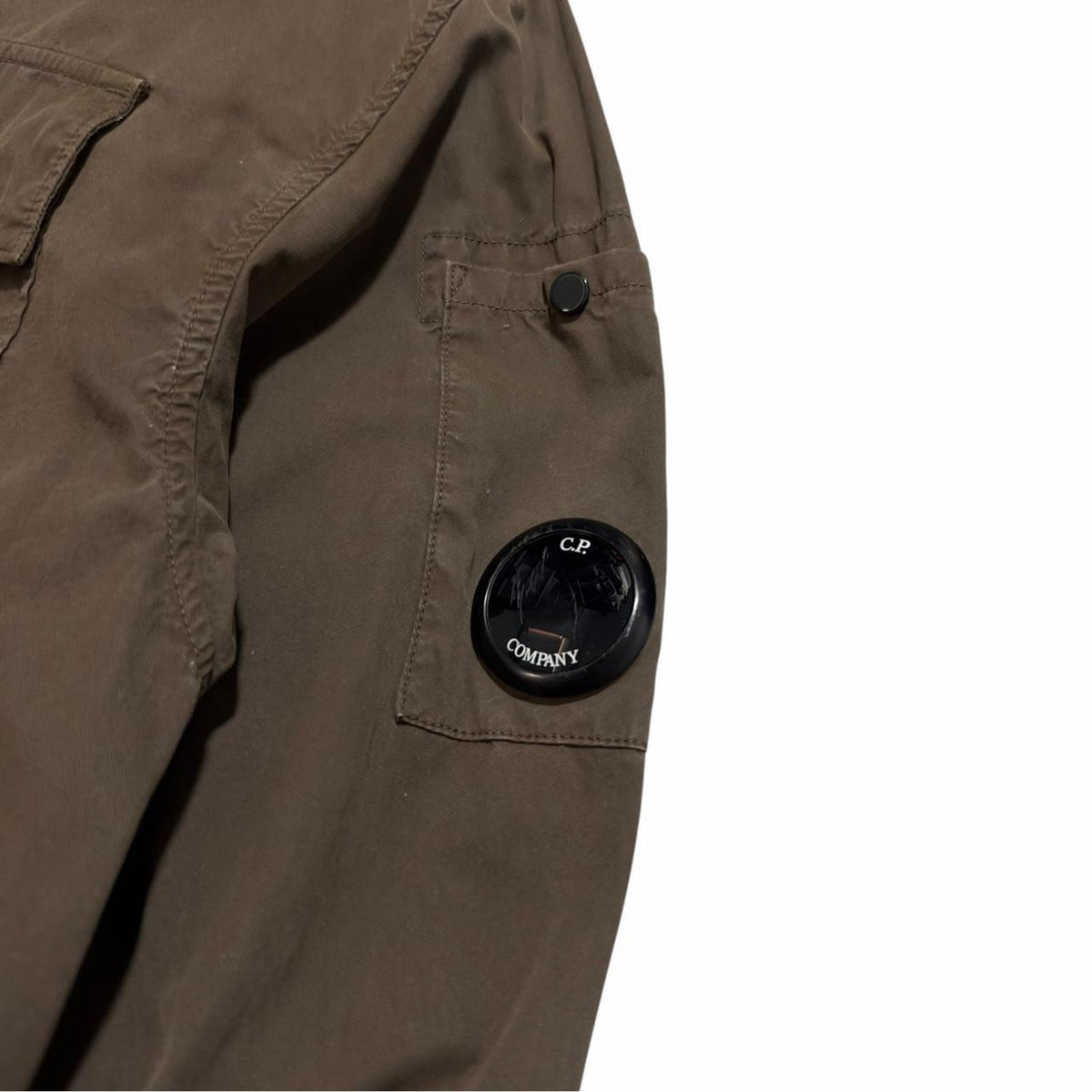 CP Company Canvas Smock Jacket | Small, Olive