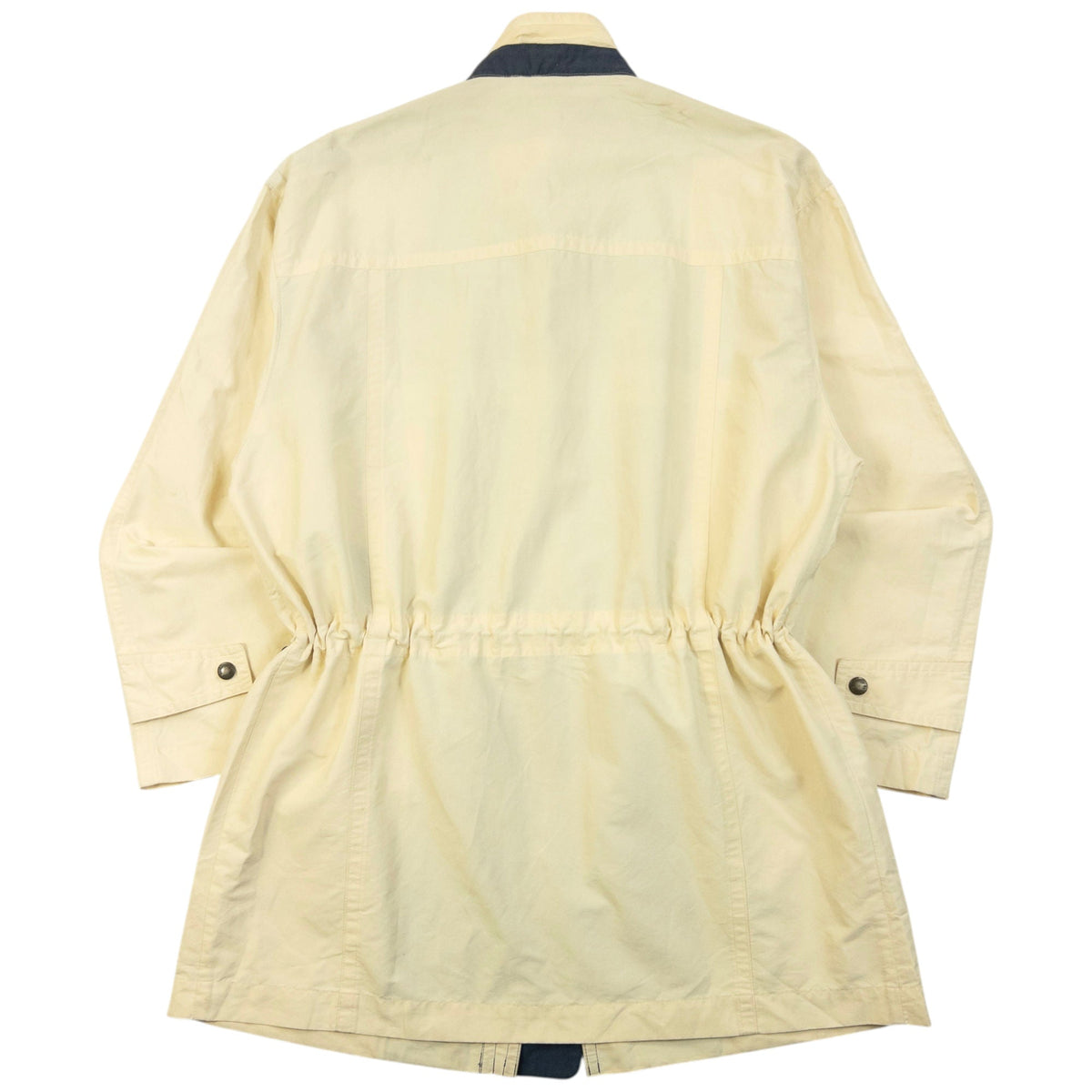 Vintage 90s Burberry Zip Up Jacket Size M | Medium, Cream