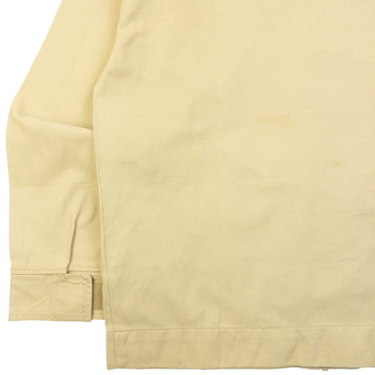Vintage 2000s YSL Yves Saint Laurent Zip Up Jacket Size S | Small, Cream