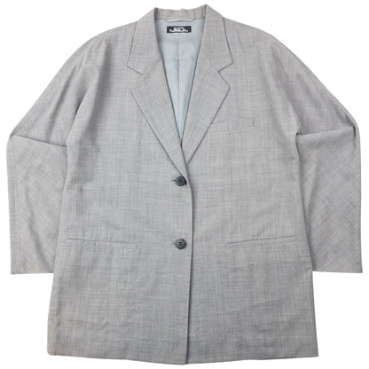 Vintage 90s Issey Miyake PERMANENTE Blazer Jacket Size M | Medium, Grey