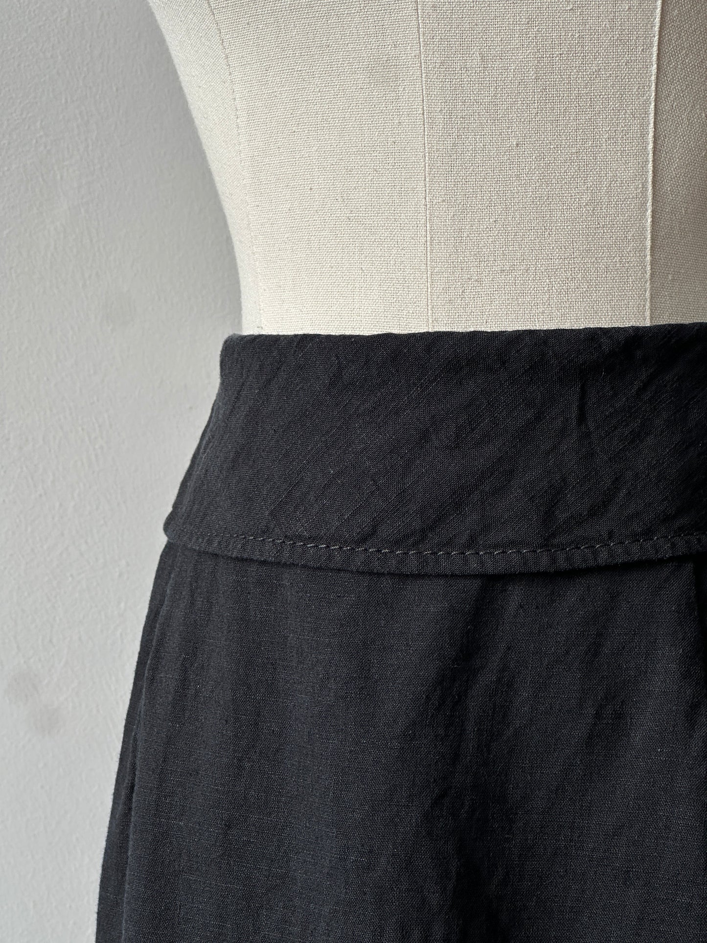 Valentino 2000s Linen Mini Skirt - W28