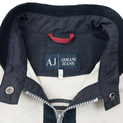 Vintage 2000s Armani Jeans Zip Up Jacket Size M | Medium, Multicoloured