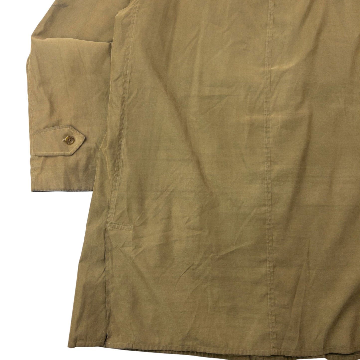 Vintage 80s Burberry Davide Cenci Trench Jacket Size XL | XL, Brown