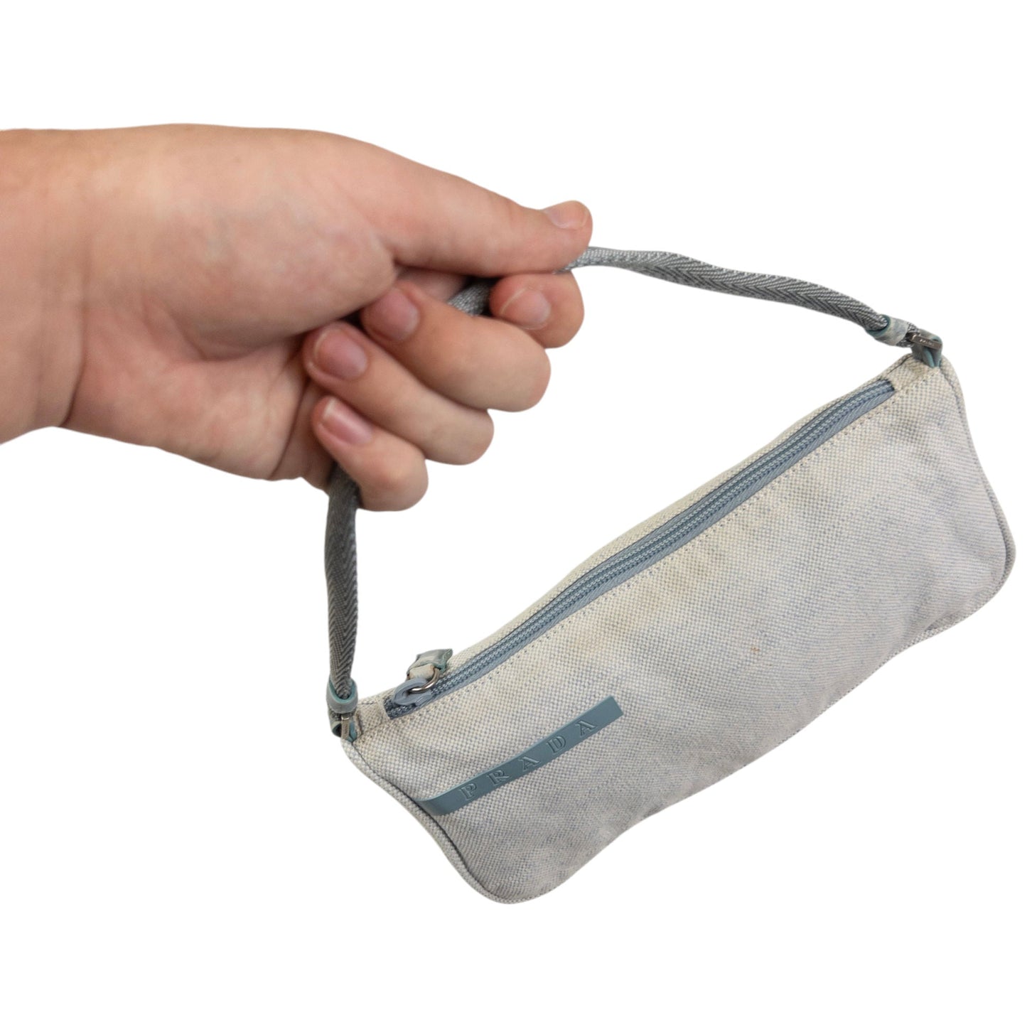 Vintage 1999 Prada Sport Mini Baguette Shoulder Bag