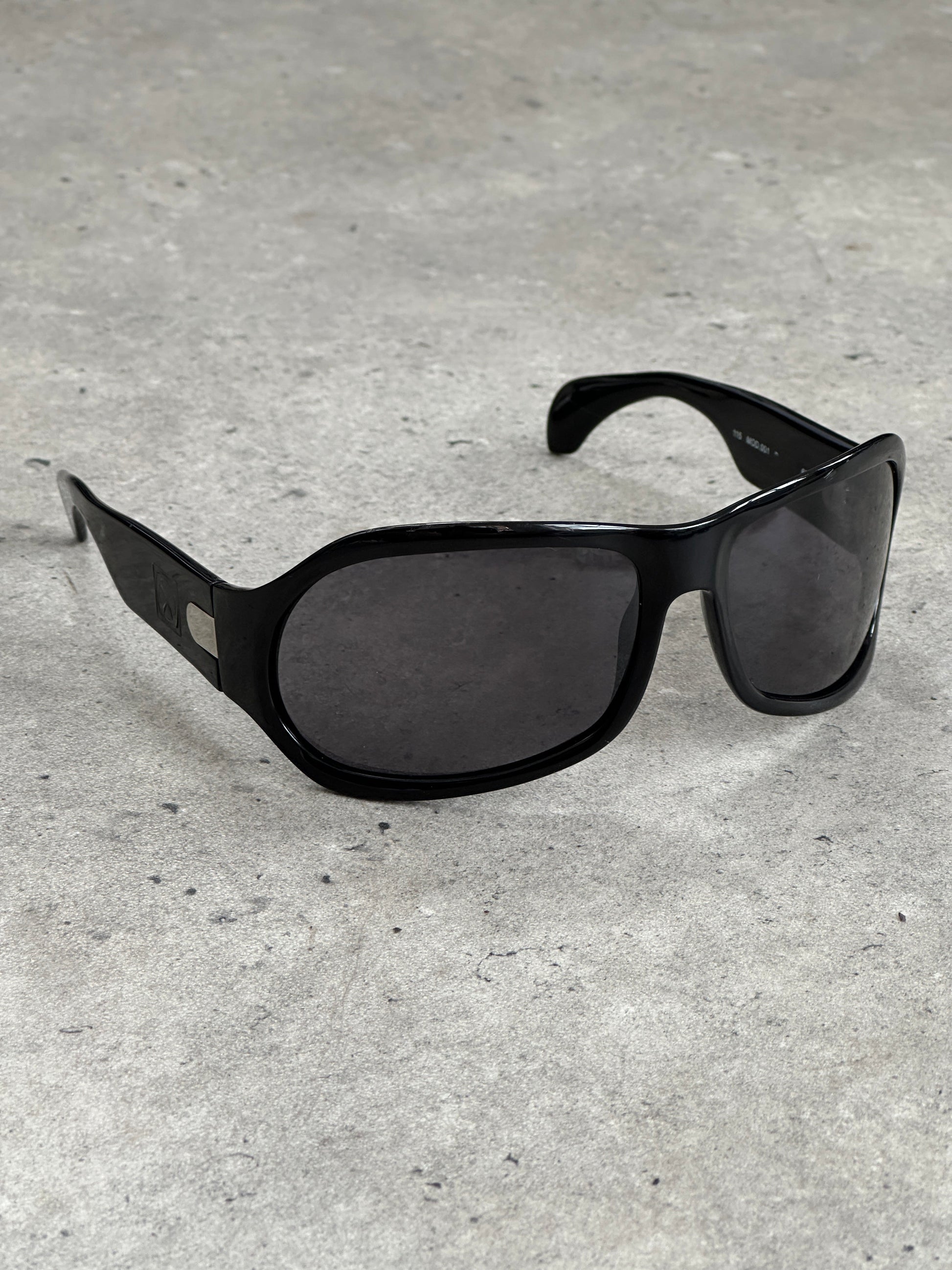 Vintage 2000s Oversized Shield Sunglasses