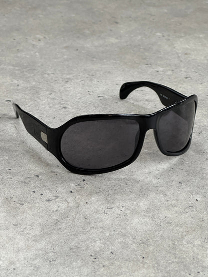 Vintage 2000s Oversized Shield Sunglasses