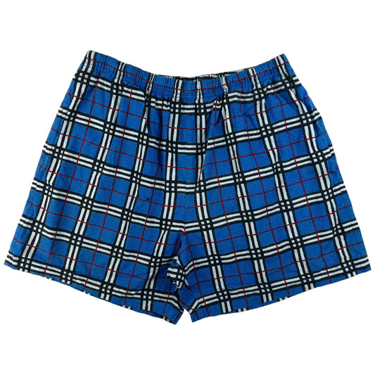 Vintage Burberry Nova Check Swim Shorts Size M