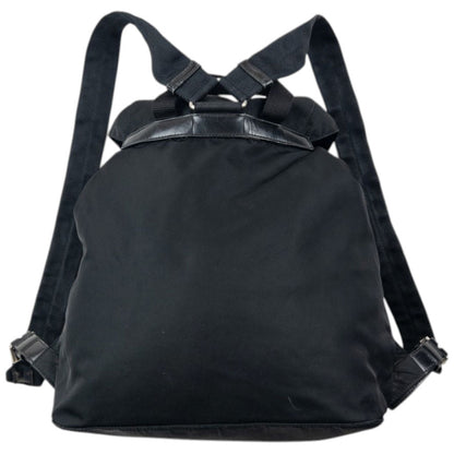 Vintage 2000s Prada Bucket Backpack | O/S, Black