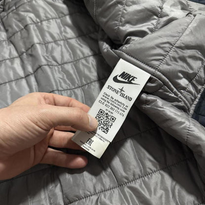 Stone Island Mussola Gommata Nylon Metal Jacket | Small, Black