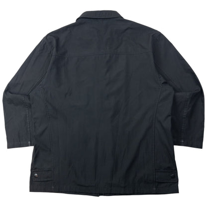Vintage 90s YSL Yves Saint Laurent Harrington Jacket Size XL | XL, Black