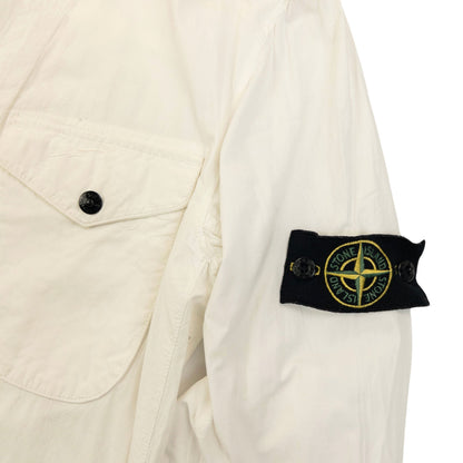 Vintage 2000s Stone Island Lightweight Button Up Jacket Size M | Medium, White