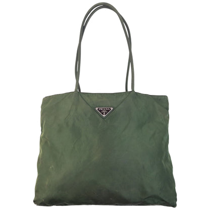 Vintage 2000s Prada Shoulder Bag | O/S, Green