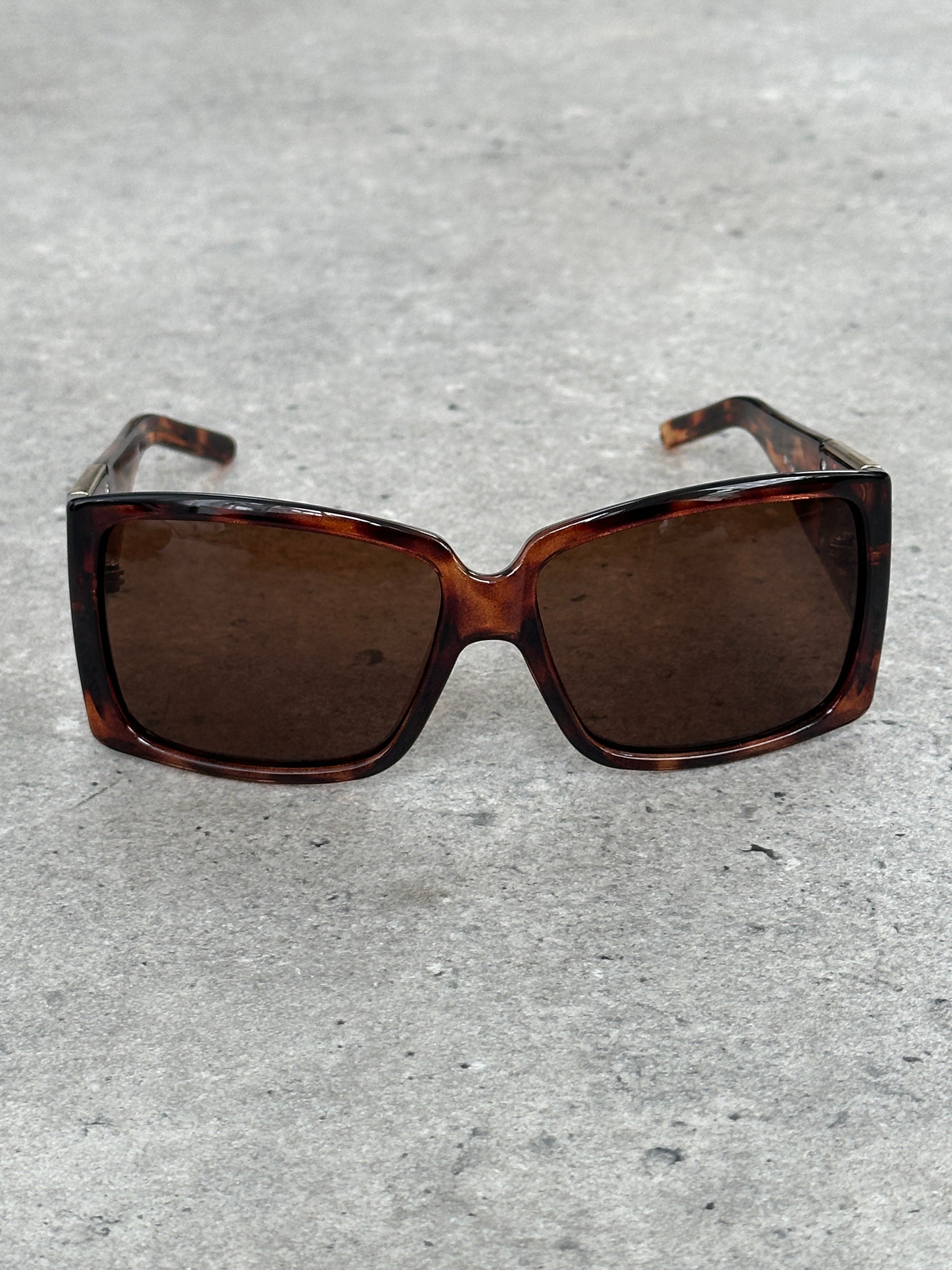 Gianfranco Ferre 1990s Oversized Square Logo Sunglasses