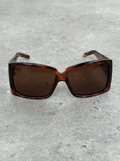 Gianfranco Ferre 1990s Oversized Square Logo Sunglasses