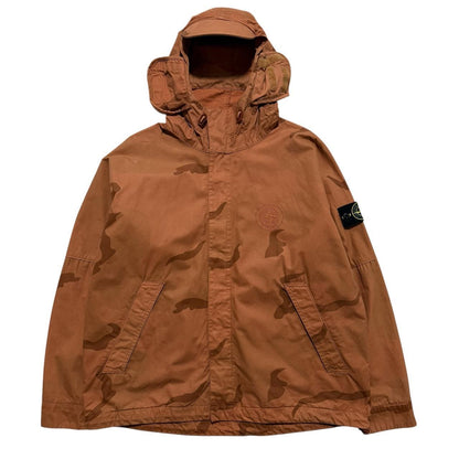 Stone Island Supreme 2019 Bushed Cotton Camo Riot Jacket | Small, Camo