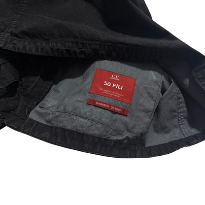 CP Company 50 Fili Goggle Jacket | XL, Black