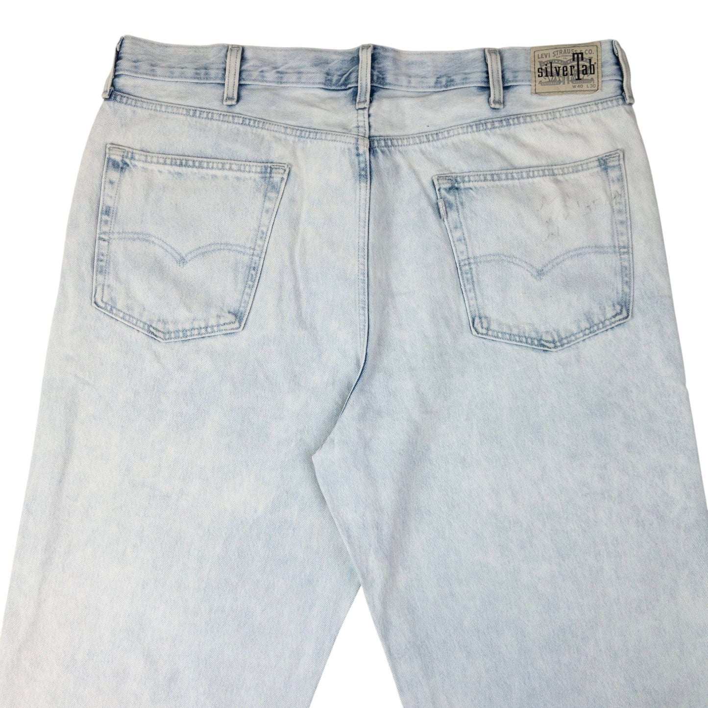 Vintage Levi's Silver Tab Loose Denim Jeans Size W42
