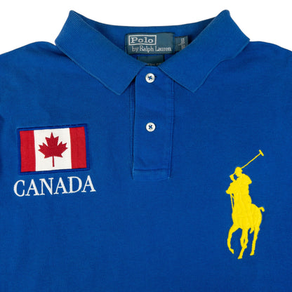 Vintage Polo Ralph Lauren Canada Polo Shirt Size L