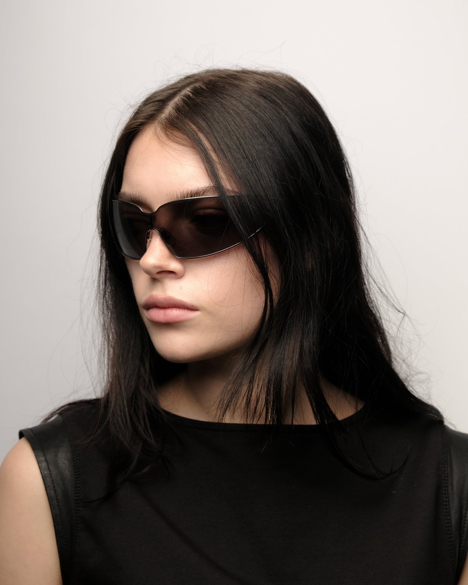 Calvin Klein-Calvin Klein shield vintage Sunglasses – The Dryads