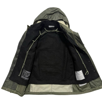 Stone Island A/W 2009 Waxed Ice Jacket | Large, Olive