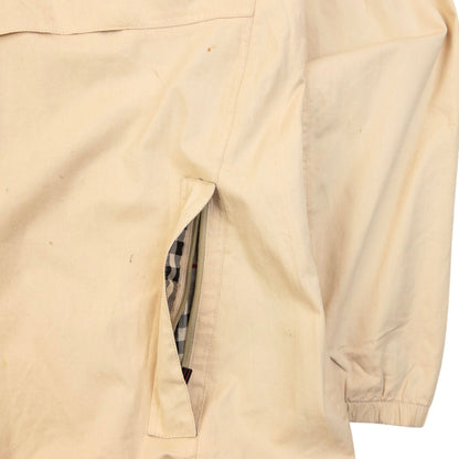 Vintage 2000s Burberry Golf Waterproof Jacket Size L | Large, Beige