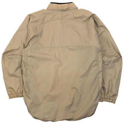Vintage 2000s Oakley Q Zip Jacket Size L | Large, Beige