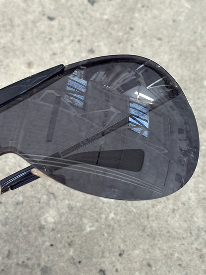Giorgio Armani 2000s Oversized Shield Rimless Sunglasses