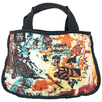 Vintage 2000s Jean Paul Gaultier Basquiat Graffiti Handbag | O/S, Multicolour