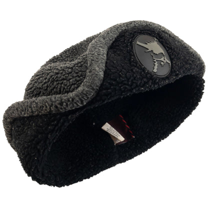 Vintage 90s Oakley Fleece Skull Trapper Hat | O/S, Black