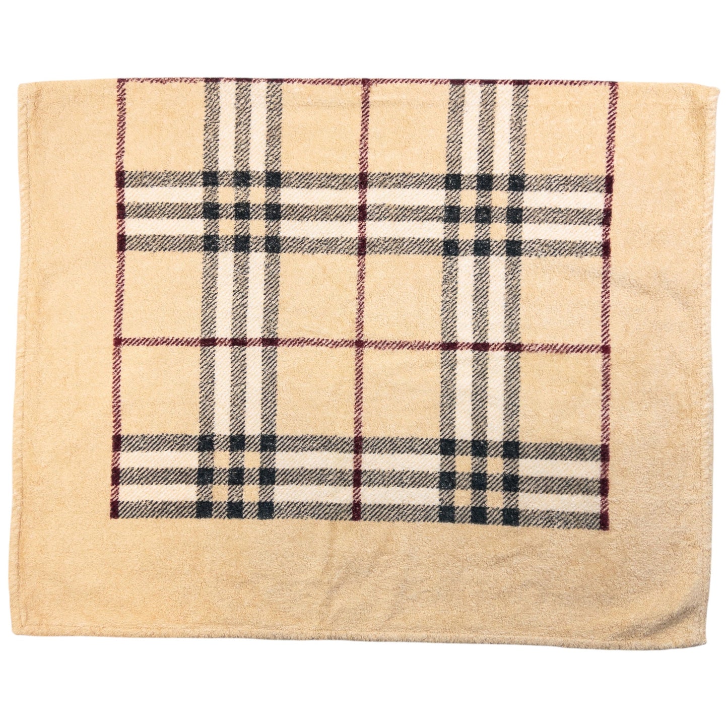 Vintage 2000s Burberry Nova Check Beach Towel | O/S, Beige