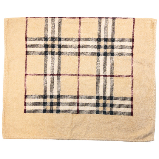 Vintage 2000s Burberry Nova Check Beach Towel | O/S, Beige
