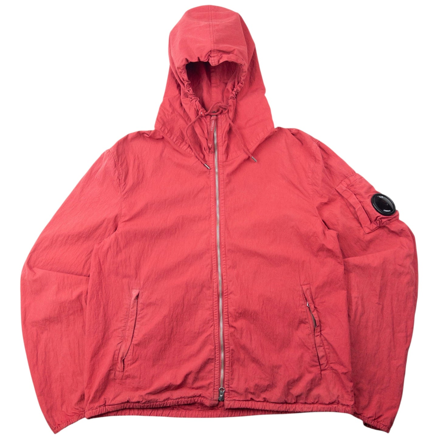 Vintage 2000s CP Company Lens Zip Up Jacket Size M | Medium, Red