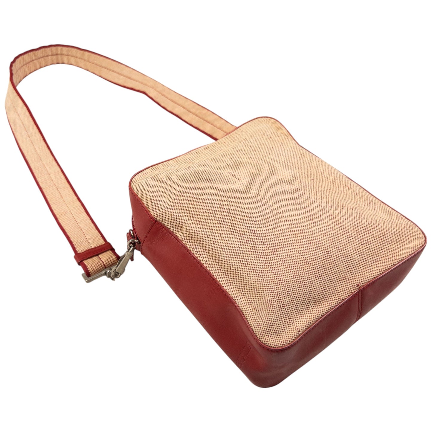 Vintage Prada Canvas Crossbody Bag