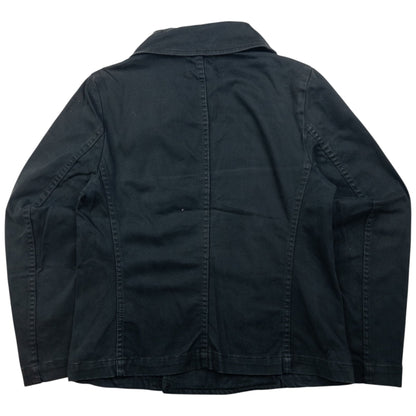 Vintage Cabane De Zucca By Issey Miyake Cropped Peacoat Womens Size S