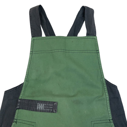 Vintage 90s Issey Miyake Tie Back Apron | O/S, Green