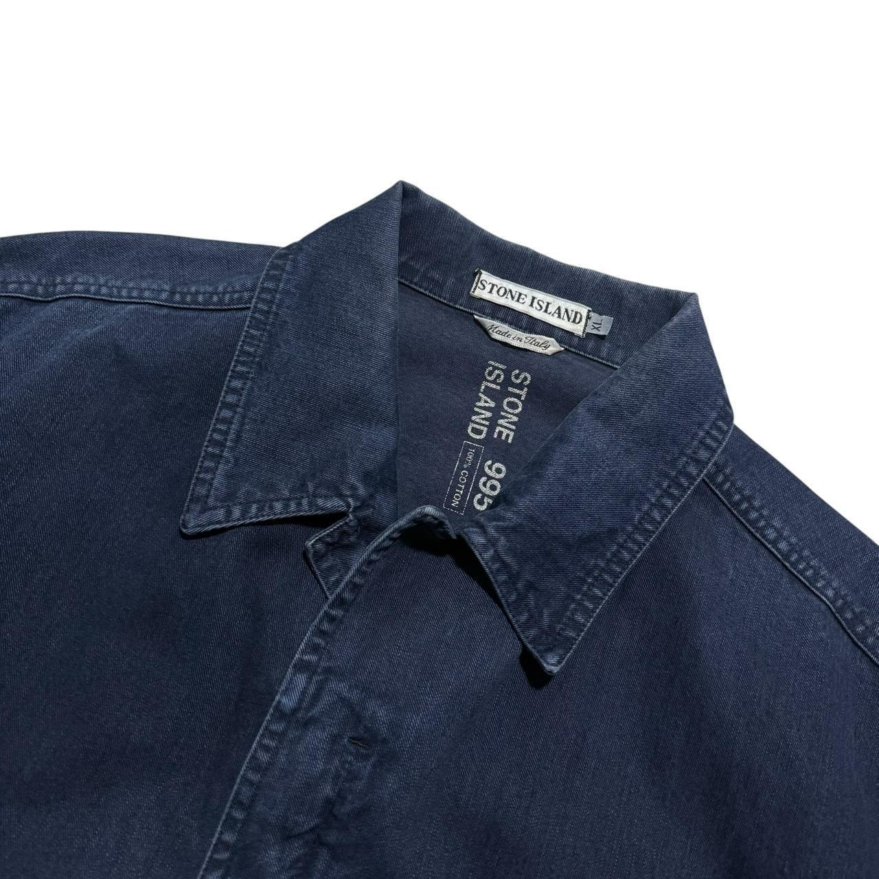 Stone Island 1995 Denim Carpenter Jacket | XL, Navy