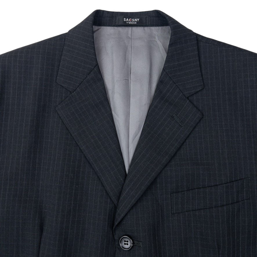 Vintage Y'Saccs By Yohji Yamamoto Checkered Blazer Jacket Size M