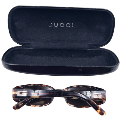 Vintage 90s Gucci By Tom Ford Tortoise Shell Sunglasses | O/S, Brown