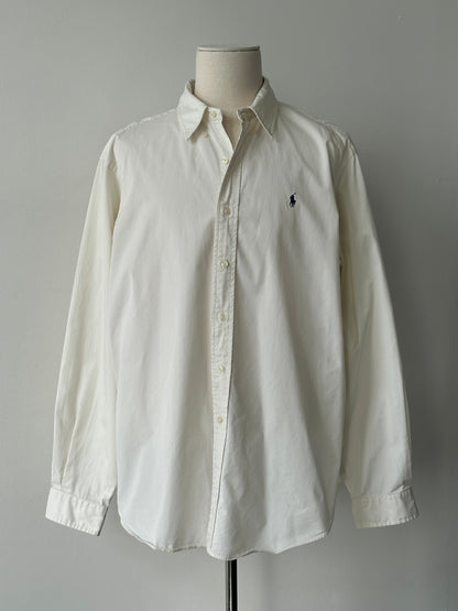 Ralph Lauren 2000s Pure Cotton Logo Shirt - XXL