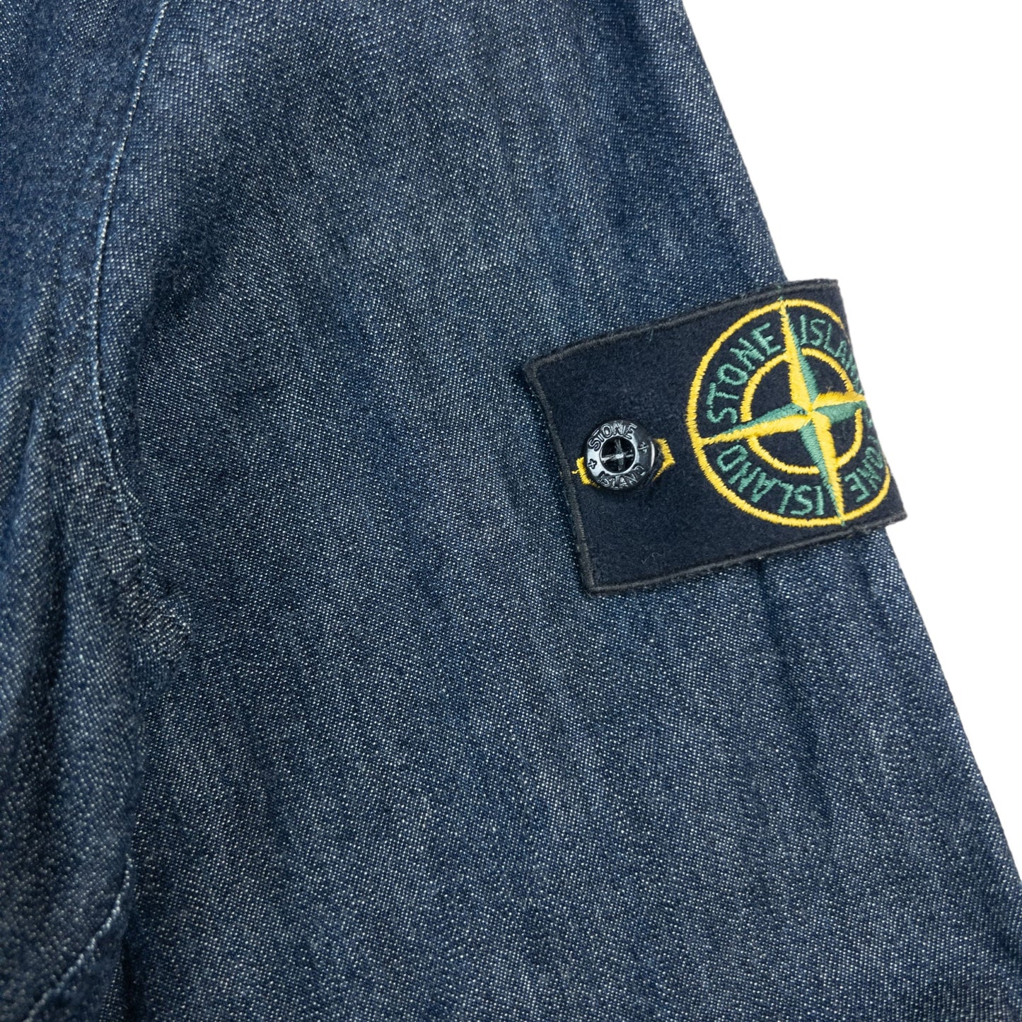 Vintage Stone Island Zip Overshirt Size M