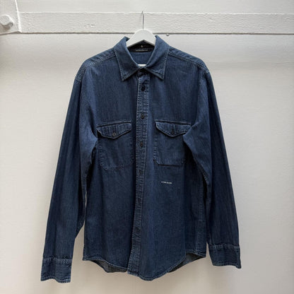 Stone Island 00’s Denim Shirt (XL) | Extra Large, Dark Blue