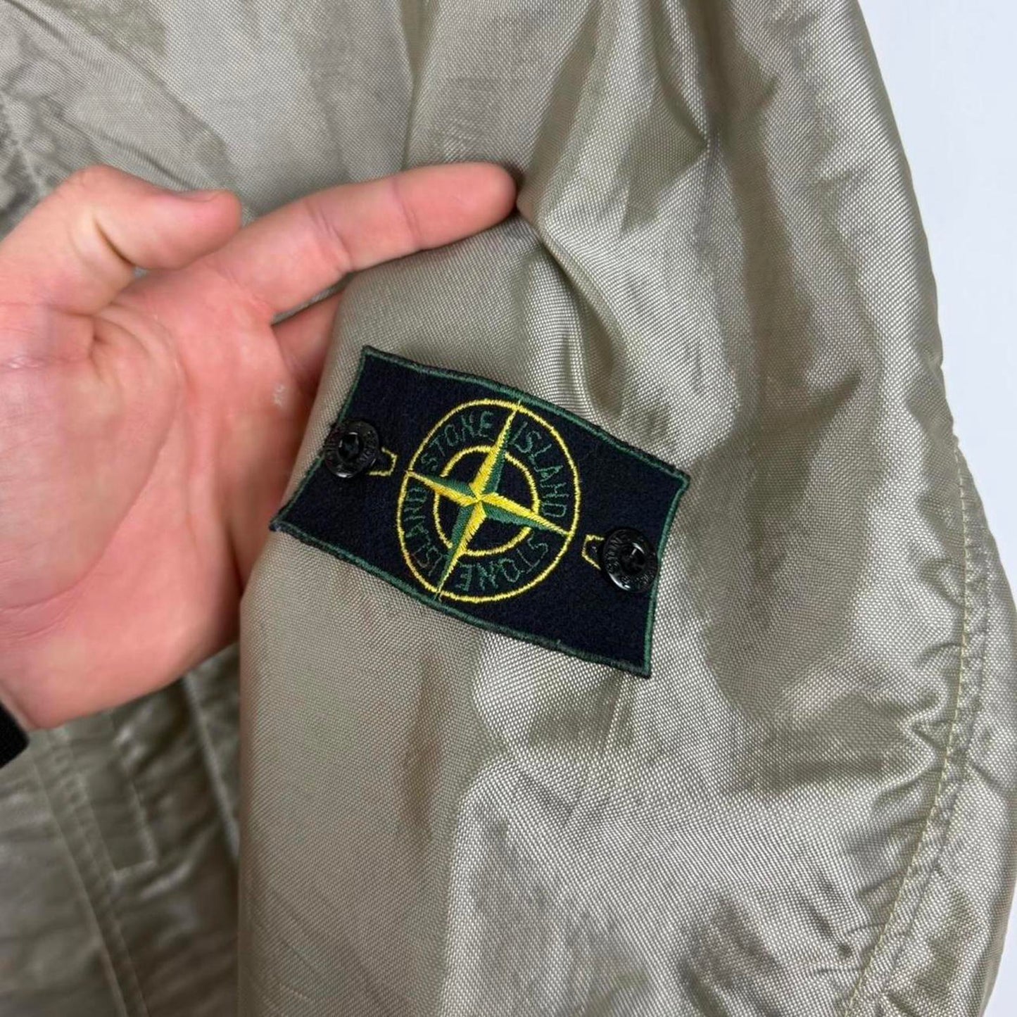 Stone Island Formula Steel Jacket Champagne (L) | Large, Red