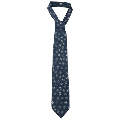 Vintage Issey Miyake Polka Dot Silk Tie | O/S, Cream