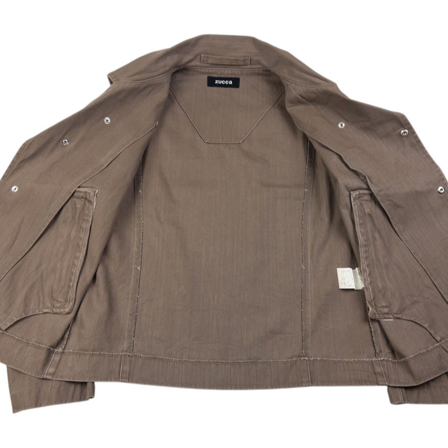 Vintage Cabane De Zucca By Issey Miyake Cropped Jacket Womens Size S