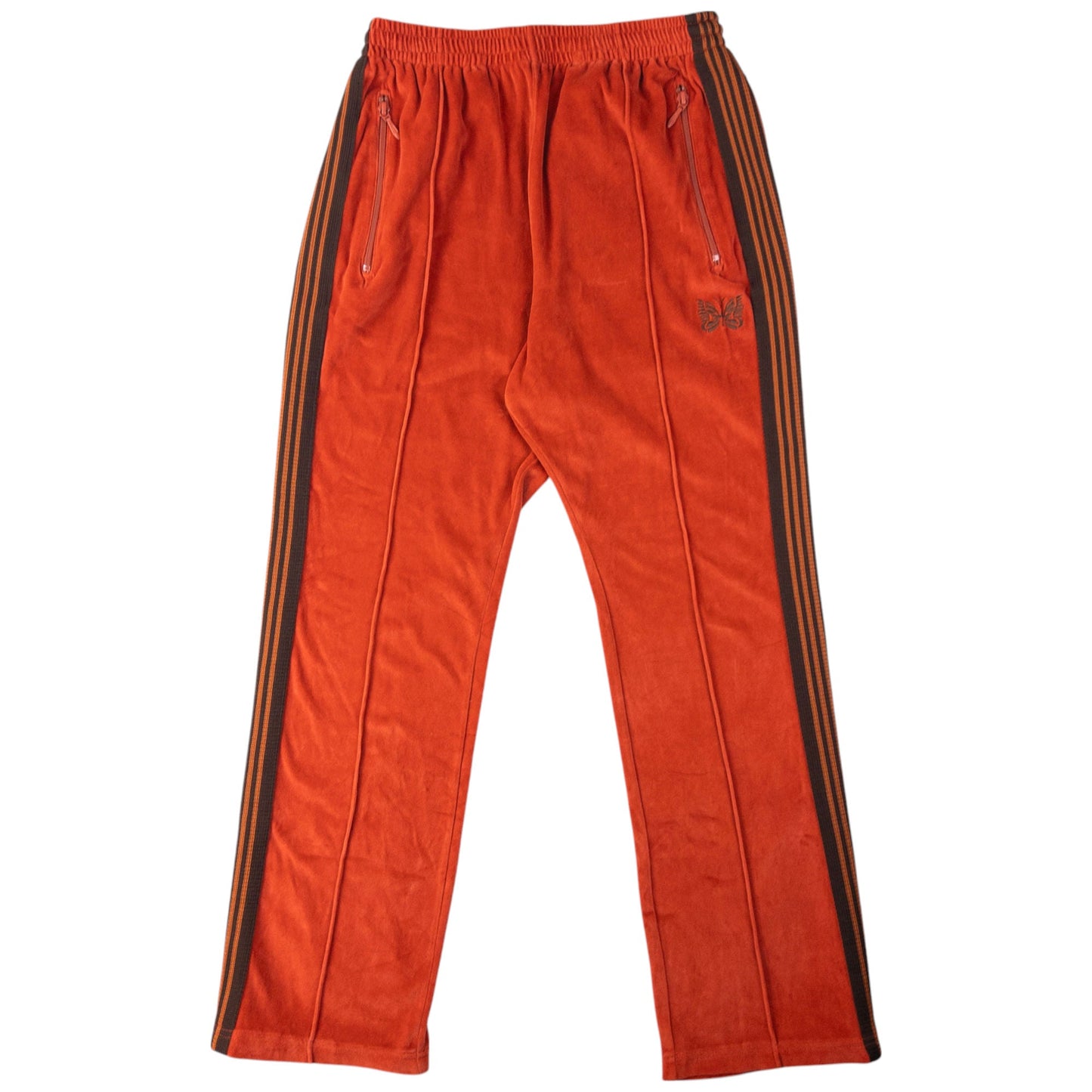 Vintage Needles Embroidered Velour Joggers Size S