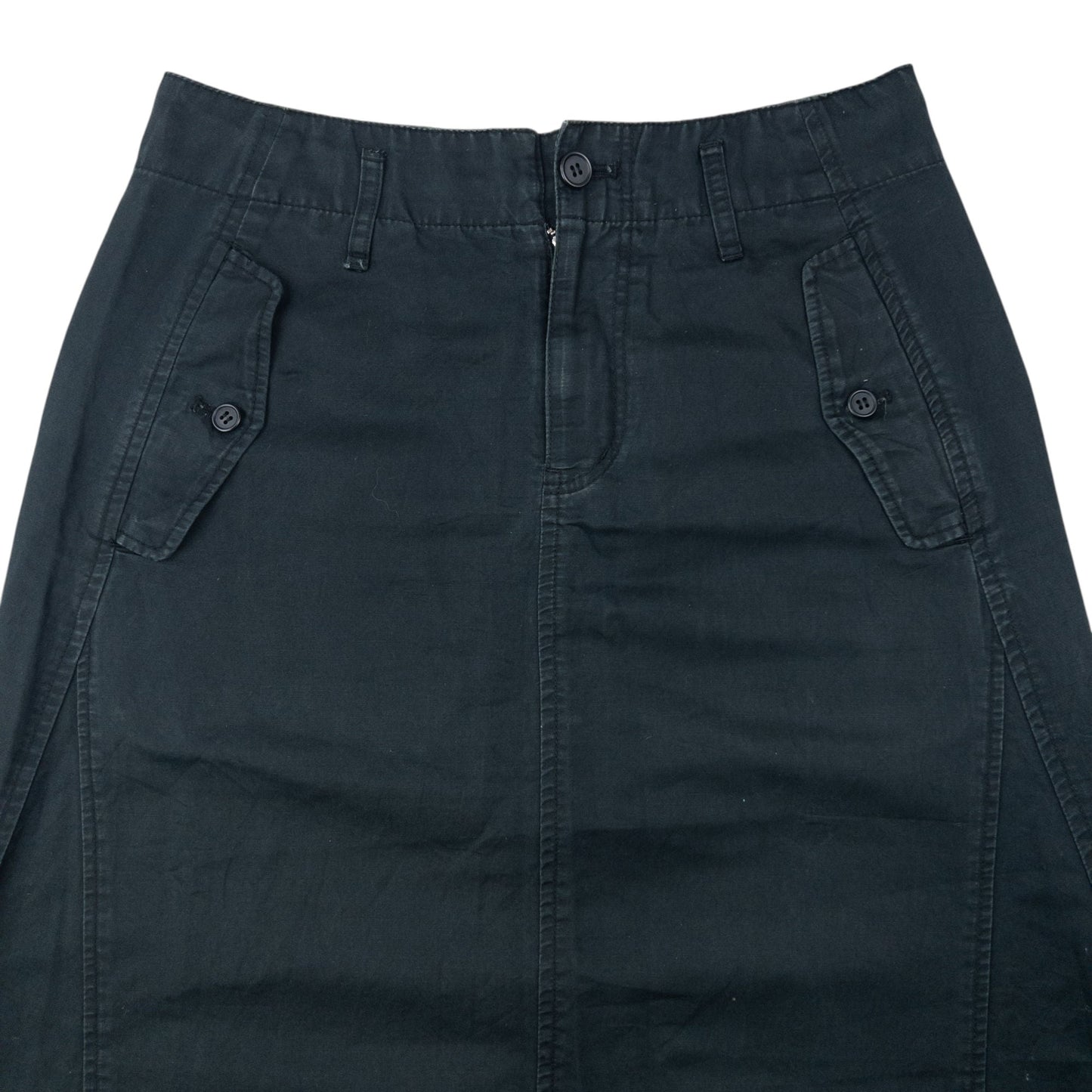 Vintage 90s Plantation By Issey Miyake Skirt Womens Size W29 | W29, Black