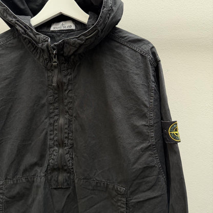 Stone Island Hooded Smock Jacket (L) | Large, Black