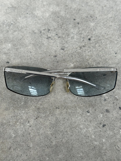 Christian Dior 1990s Mini Pop Rimless Logo Sunglasses
