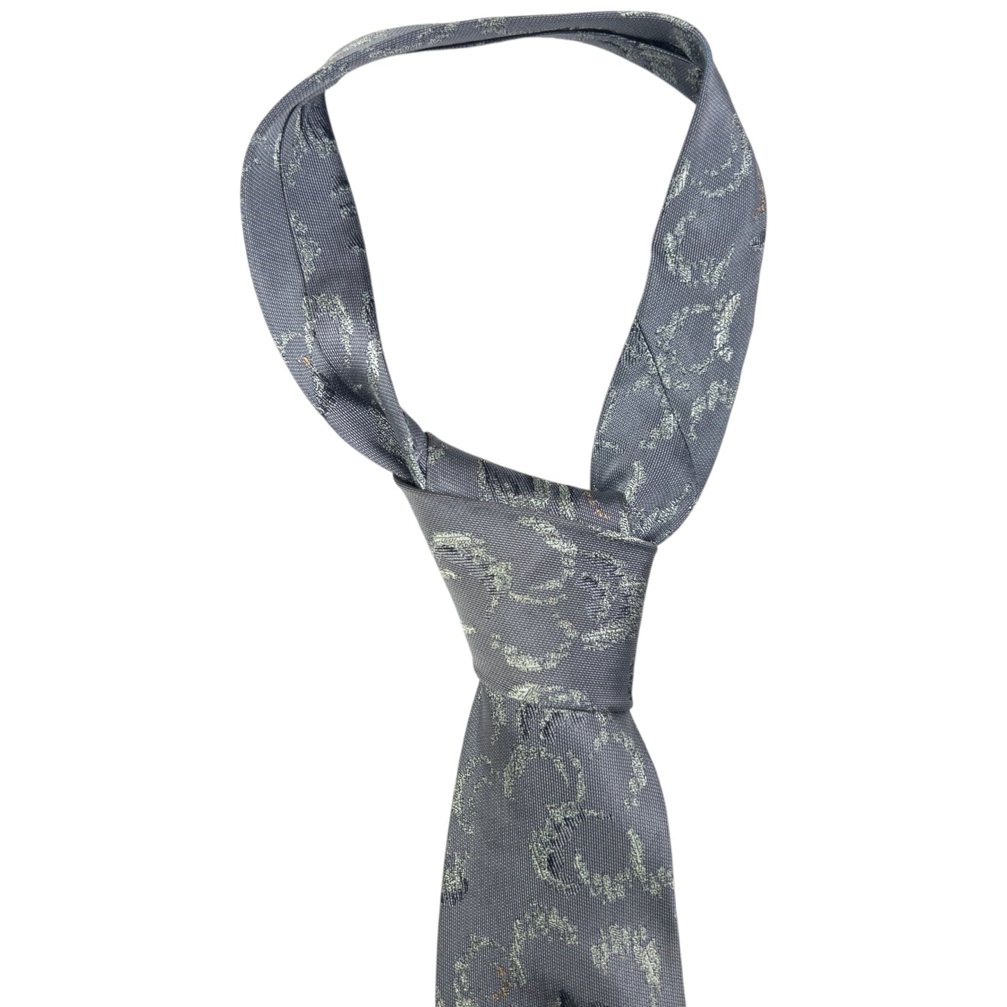 Vintage Issey Miyake Pattern Silk Tie