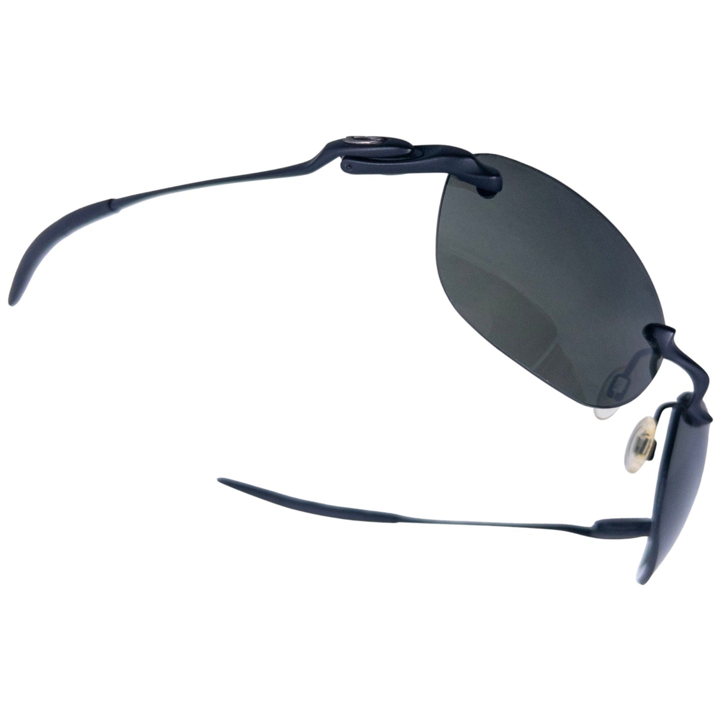 Vintage Oakley Why 8.0 Rimless Sunglasses